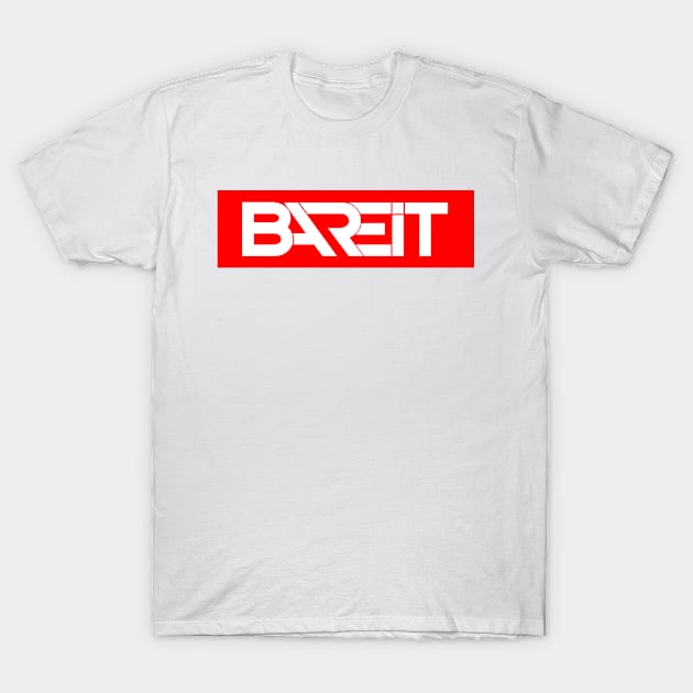 BARE IT "RED BOX" LOGO T-Shirt by BAREITDUBS